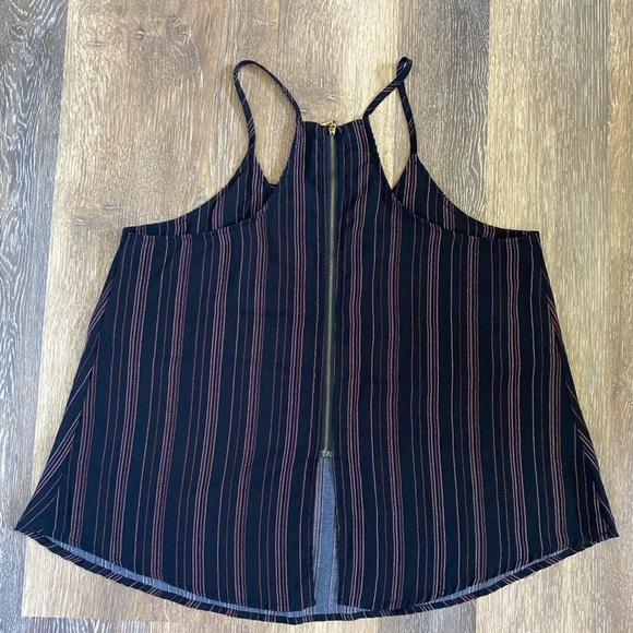 Papermoon spaghetti strap striped blouse - Picture 3 of 11